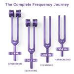 Healing Tuning Fork Set with Reflex Hammer