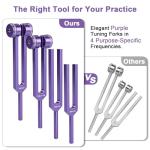 Healing Tuning Fork Set with Reflex Hammer