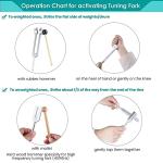 4-Piece Tuning Fork Sound Healing Set