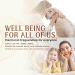 Sound Healing Tuning Fork Set with Bamboo Tray