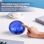Blue Soft Stress Relief Steamed Bun Toy