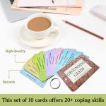 Anxiety Relief Coping Skills Cards for Mindfulness