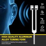 MELHA 128 Weighted Tuning Fork for Chakra Healing