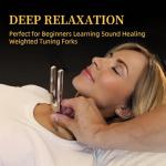 MELHA 128 Weighted Tuning Fork for Chakra Healing