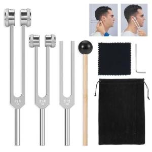 Healing Tuning Forks Set with Reflex Hammer