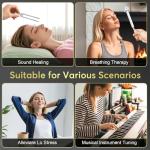 Healing Tuning Fork Set with Hammer for Stress Relief