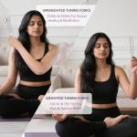 Healing Tuning Forks Set with Pouch & Activator