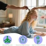 Healing Tuning Forks Set with Reflex Hammer