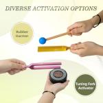 10-PCS Chakra Tuning Fork Set for Healing