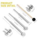 Healing Tuning Fork Set with Hammer for Stress Relief