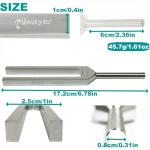 Miwayer 512 Hz Tuning Forks for Sound Therapy