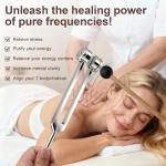 Tuning Fork Set for Sound Therapy and Meditation