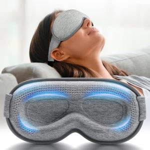 Weighted 3D Eye Mask for Comfort and Sleep