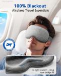 Weighted 3D Eye Mask for Comfort and Sleep