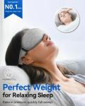 Weighted 3D Eye Mask for Comfort and Sleep