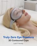 Weighted 3D Eye Mask for Comfort and Sleep