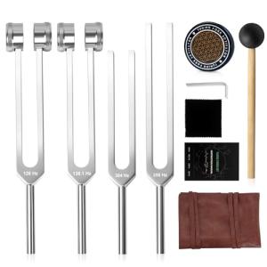 Tuning Forks Healing Set for Chakra and Meditation
