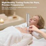 Healing Tuning Fork Set for Sound Therapy and Relaxation