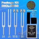 Healing Tuning Fork Set for Sound Therapy and Relaxation
