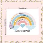 9-Piece Breathing Posters for Kids' Calm Corner