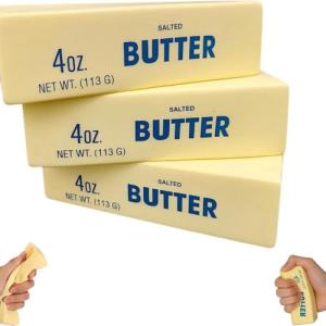 Butter Squishy Stress Relief Balls - 3 Pack