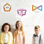 9-Piece Breathing Posters for Kids' Calm Corner