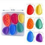 Textured Silicone Fidget Stone for Stress Relief