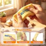 Butter Squishy Stress Relief Balls - 3 Pack