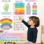 Calming Corner Posters: 9 Pack for Kids