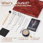Chakra Tuning Fork Set for Stress Relief