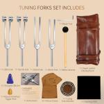 Tuning Forks Sound Healing Set for Meditation