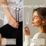 Chakra Tuning Fork Set for Stress Relief