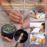 Healing Tuning Forks Set with Chakra Guide Cards