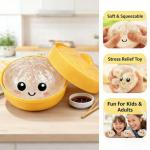 Jumbo Glitter Dumpling Stress Ball for Anxiety Relief