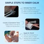 Otto 128 Weighted Tuning Fork for Stress Relief