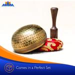 Tibetan Singing Bowls Set for Mindfulness and Meditation