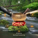 Tibetan Singing Bowls Set for Mindfulness and Meditation