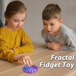 Fractal Fidget Flower Toy for Stress Relief