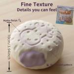 Squishy Purple Bread Stress Reliever Fidget Tool