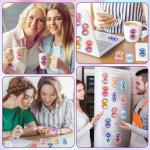 Fulmoon 120 Pcs Textured Fidget Stickers for Anxiety