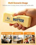 Realistic Butter Squishy Stress Relief Fidget Toy