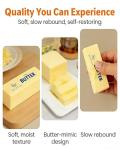Realistic Butter Squishy Stress Relief Fidget Toy