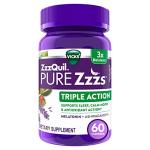 ZzzQuil Pure Zzzs Melatonin Gummies with Ashwagandha