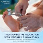 Low Om 68.05 Hz Weighted Tuning Fork for Relaxation