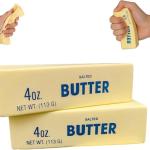 Slow Rising Butter Squishy Stress Relief Balls (3 Pack)