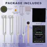 Healing Tuning Forks Set for Chakra Balancing