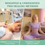 GLESOREXARA Healing Tuning Forks Set with Accessories