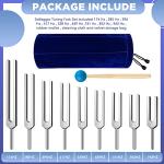 Solfeggio Tuning Fork Set for Healing Harmony