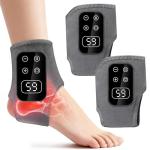 TEVIKE Cordless Foot Massager with Heat and Vibration