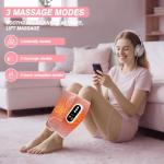 Cordless Air Compression Leg Massager with Heat